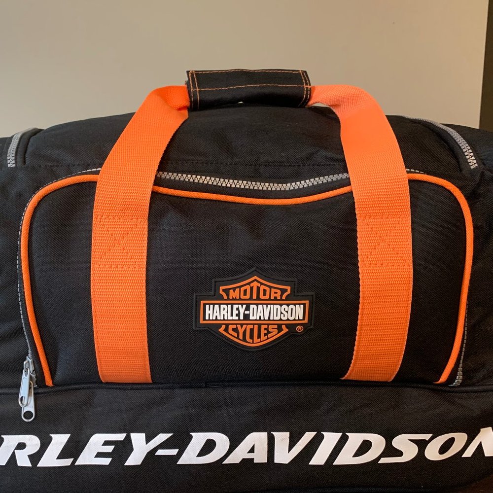 "Harley Davidson Wheeled Duffel Bag